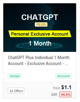 챗GPT Plus 실제 가격